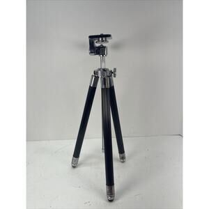Vintage Alpex Telescoping Camera Tripod - Brass Extenders